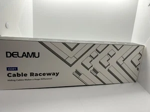 New Delamu Cable Raceway Cover CC01 White 55 in - Picture 1 of 2