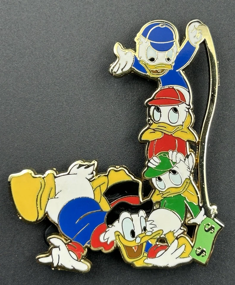 DISNEY Scrooge McDuck, Huey, Dewey, Louie - April Fools' Day LE 250 PIN 2007 - Изображение 1 из 4