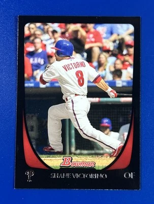 2011 Bowman Baseball Shane Victorino Philadelphia Phillies #14 - Image 1 of 2