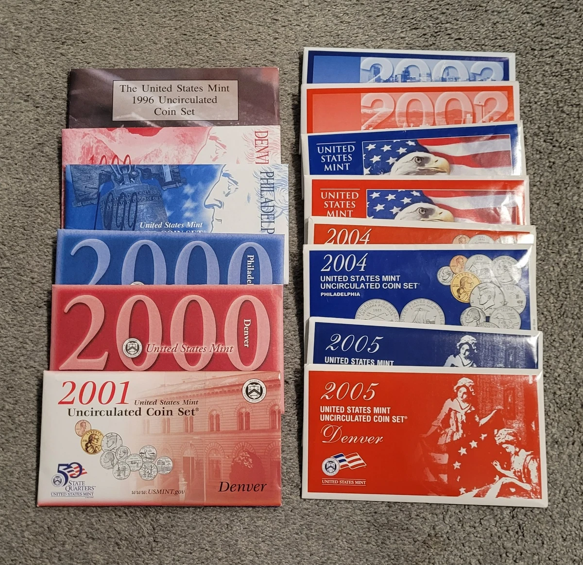 1996 US Coin Mint Sets for sale | eBay