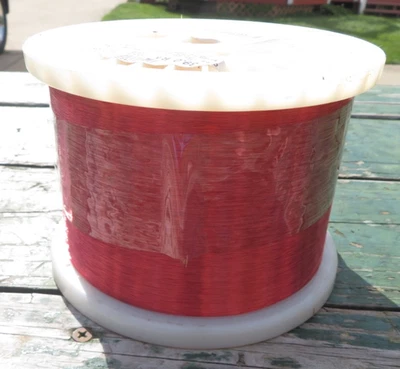 Imán de alambre de carrete 39 Ga. / calibre rojo 8 libras Foto 1 de 4