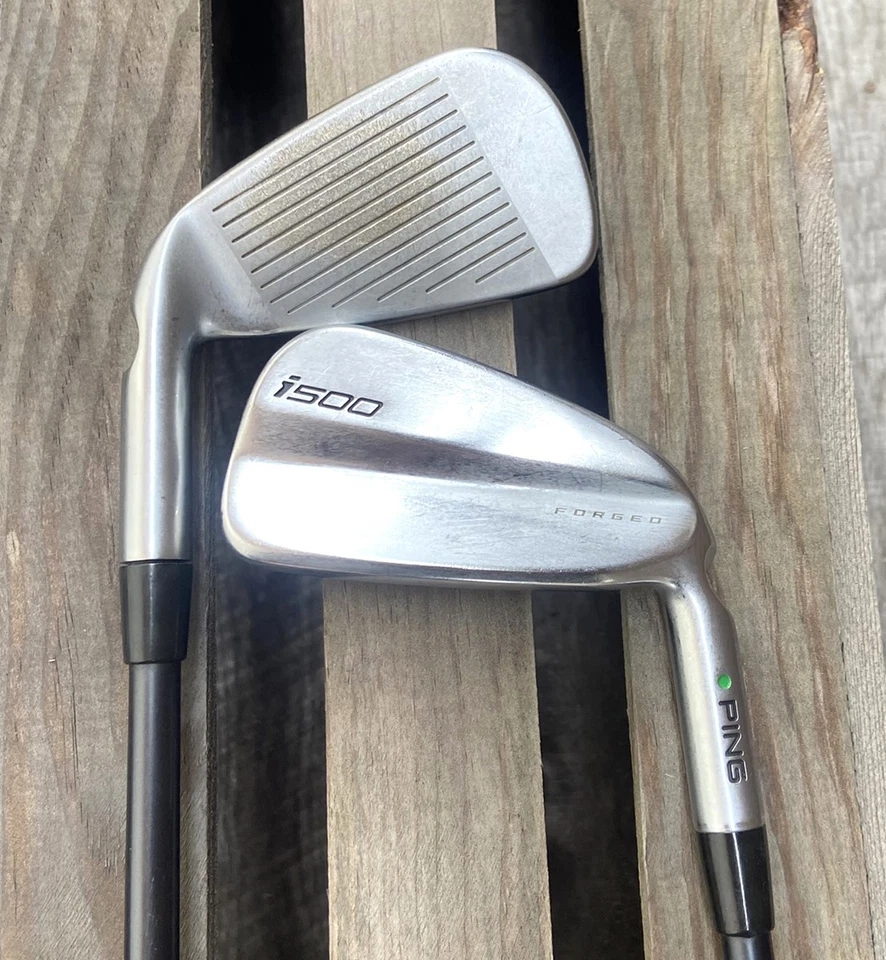 Ping i500 Forged Irons 4-PW,UW Green Dot ALTA CB Graphite Shaft Regular/Stiff - Image 1 of 4