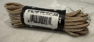 Vintage 72" Military Spec Boot Laces Tan Schnürsenkel - Bild 1 von 6