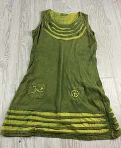 Kathmandu Imports Damen grün ärmelloses Kleid Größe M - Bild 1 von 12