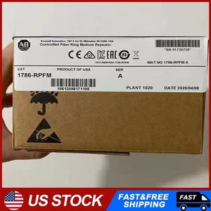 1 PCS New Factory Sealed AB 1786-RPFM / A CONTROLNET FIBER MODULE 1786-RPFM - Picture 1 of 3