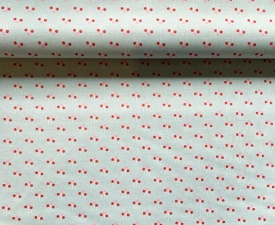 Copenhagen Print Factory Baumwollstoff Wild Flower Blümchen grau 1m - Bild 1 von 3