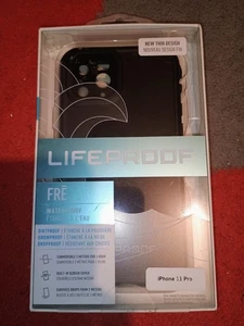 Funda Impermeable LifeProof Serie FRE para Apple iPhone 11 Pro - NEGRA - Imagen 1 de 3