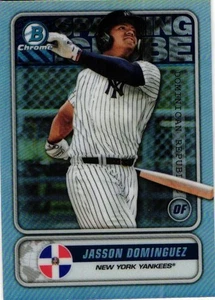 2020 Bowman Spanning The Globe - Jasson Dominguez (STG-JD)  New York Yankees - Picture 1 of 2