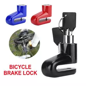 Motorcycle Scooter Wheel Disc Brake Lock Anti-Theft Security for Bike - Picture 1 of 21
