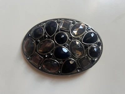 Female belt buckle silver with gemstones - Image 1 of 2