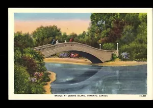Postkarte Brücke Mittelinsel, Toronto, Kanada (P-1-K) - Bild 1 von 2