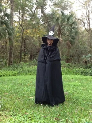 Capas Capucha Grande o Cuello y Hombro Capa Disfraces Bruja Halloween Juegos con disfraces Con Foto 1 de 4