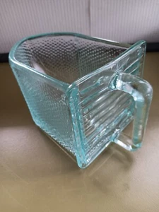 alte große Glasschütte aus Omas Küchenschrank @ Symbol Weltkugel @ Küchenschütte - Bild 1 von 5