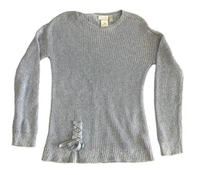 Childrens Place Girls Sweater Blue With Silver Threading Size XXL 16 NWT - Picture 1 of 4