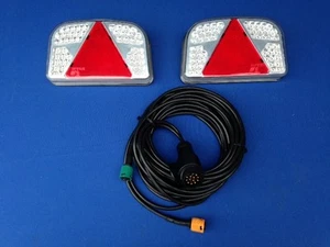  LED Rückleuchten, Set 12 Volt Komplettsatz Anhängerrückleuchten Art.177 - Bild 1 von 2