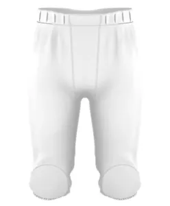 2 Pack - Youth Integrated Knee Pad Football Pants. Boys XL. Solid White. NEW - Picture 1 of 4