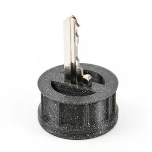LLAVE REPUESTO NEGRO PARA WESTFALIA BARRA DE REMOLQUE AHK AHV W01-W50 2W01-2W50 - Imagen 1 de 3