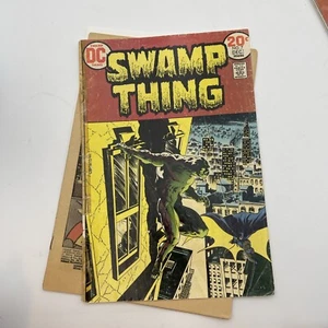Swamp Thing #7 DC Comics 1973 Cover Heavily Damaged - Picture 1 of 16
