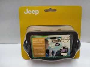 Jeep Baby View Mirror, Black Multi Angle View Visor Clip Style 90180 New Sealed - Picture 1 of 7