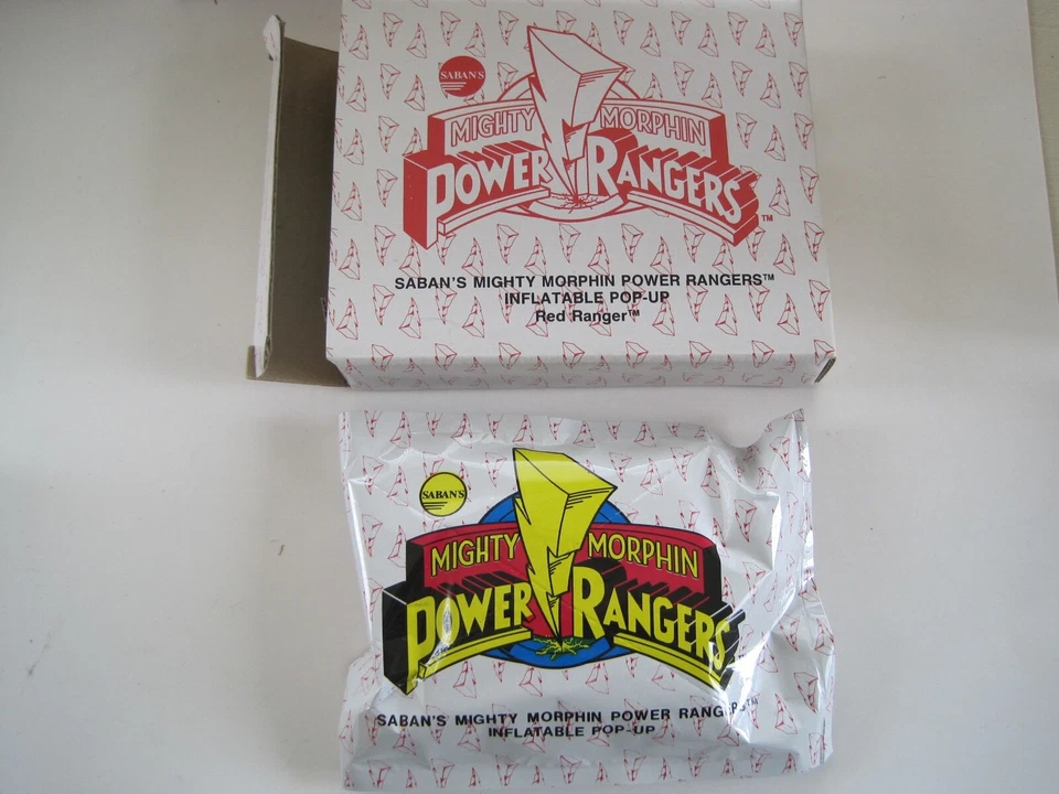 Power Rangers Mighty Morphin Inflatable Pop-Up Red Ranger In Package - Image 1 of 4