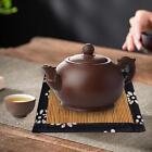 Woven Cup Pad Bamboo Table Mat 10x10cm Square Tea Mat Heat Resistant Placemat