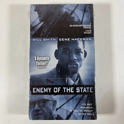 Enemy of the State (VHS, 1999) Will Smith Gene Hackman 🔥 New Sealed - Image 1 of 4