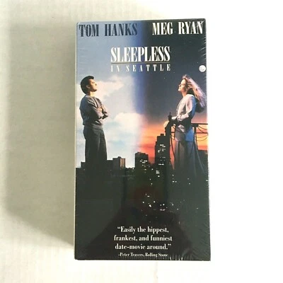 Sleepless In Seattle VHS Tape 1993 Rom-Com Tom Hanks & Meg Ryan (New Sealed) - Image 1 of 4