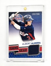 2015 Panini Stars & Stripes Jumbo GAME USED JERSEY PATCH ALBERT ALMORA USA 🇺🇸 