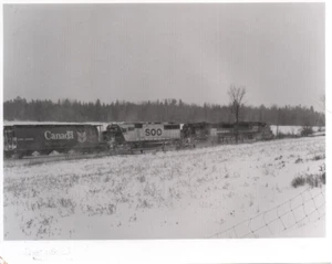 Railroad Photo 8x10 Canadian Pacific Railway Locomotive #6055-8302-6037 - Picture 1 of 2