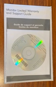Hewlett-Packard Monitor Limited Warranty And Support Guide & CD Kit439956-B26 - Picture 1 of 2