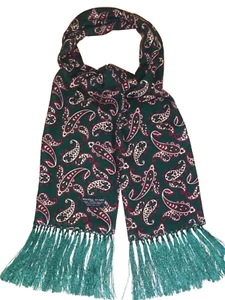 Vintage TOOTAL Scarf Cravat Goodwood Dapper Neckwear Mod Indie Scooter Ascot - Picture 1 of 6