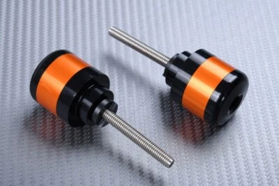 Contrapesos Terminales Manillar Naranja Ø 31 mm TRIUMPH Daytona 675R 2013-2017 - Imagem 1 de 2
