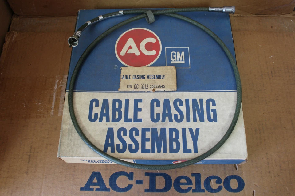 NOS AC Delco CC1012 GM 25032645 Speedometer Cable Assy. 1969-74 Chevrolet Camaro - Image 1 of 1