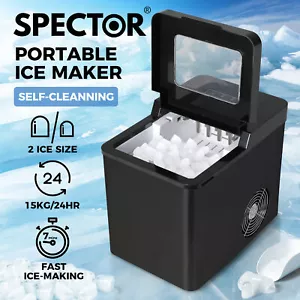 Spector Portable Ice Maker Machine 2.1L Ice Cube 15KG/24H Bar Countertop Party - Picture 1 of 12