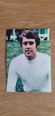 Geoff Hurst West Ham United & England 1970 German Bergmann-Verlag WC Card - Image 1 of 2