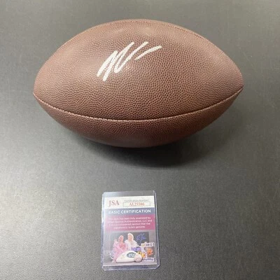 Michael Vick Signed Football JSA Authenticated Atlanta Falcons - Image 1 of 4