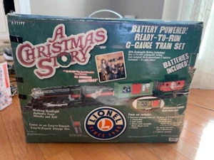 Lionel A Christmas Story G Gauge Train and Boxcar Set Tested *READ* - Picture 1 of 15