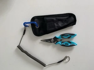 Angelzange, Hakenlöser, Schere, Schnurschneide, Cutter Multifunktionszange - Bild 1 von 7