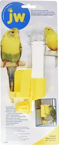 JW Pet Company Clean Seed Silo Bird Feeder Bird Accessory, Parrot  (Colors Vary) - Picture 1 of 3