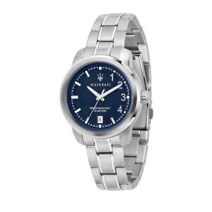 Maserati Polo Unisex Analog Quartz Watch with Stainless Steel Bracelet R88531375