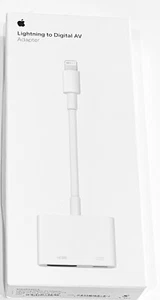 GENUINE Original Apple Lightning To Digital AV Adapter MW2P3AM/A A1438 White - Afbeelding 1 van 4