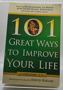 David Riklan 101 Great Ways To Improve Your Life Book Vol 3 2006 SE - Picture 1 of 3