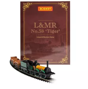 R30233 Hornby OO Spurweite Lokomotive L&MR Nr. 58 'Tiger' Dampfzug Pack Neu verpackt - Bild 1 von 12