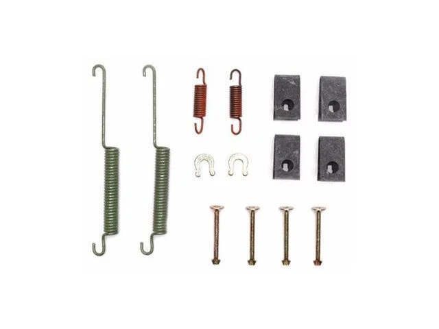 Rear Drum Brake Hardware Kit For 2010-2014 Honda Insight 2011 2012 2013 WR592DC - Image 1 of 1