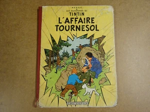 BD EO 1956 HERGÉ / LES AVENTURES DE TINTIN - L'AFFAIRE TORNESOL - Picture 1 of 7
