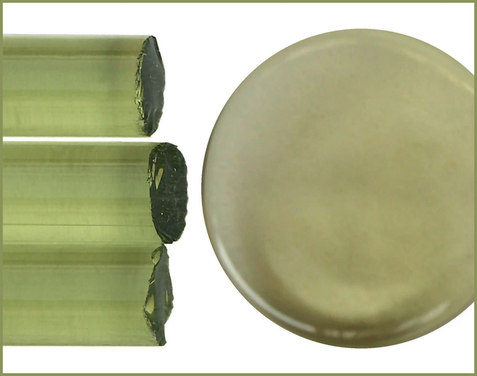 Apfel (5/6mm) Transparente Glasstäbe zum Perlenmachen - Effetre T073M