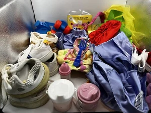 Build a Bear Workshop Clothes Shoes Cups Skates Stuffed Animal Accessories - Picture 1 of 5