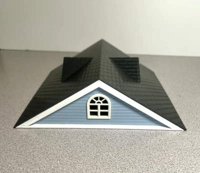 Casa de muñecas Jazwares Vintage 2001 Laura Ashley habitación por habitación ¡solo techo azul! (E-22) Foto 1 de 4