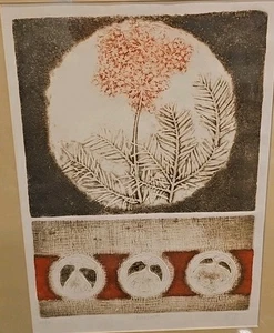 ROBERT GROGAN VINTAGE INTAGLIO ACQUAFORTE IN RILIEVO FIRMATA NUMERATA BUONA TERRA A/P? - Foto 1 di 4
