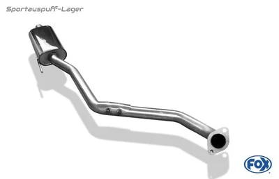 FOX Silenciador Deportivo Acero Inoxidable Hyundai Veloster Foto 1 de 4